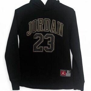 Boys Jordan Black Hoodie!